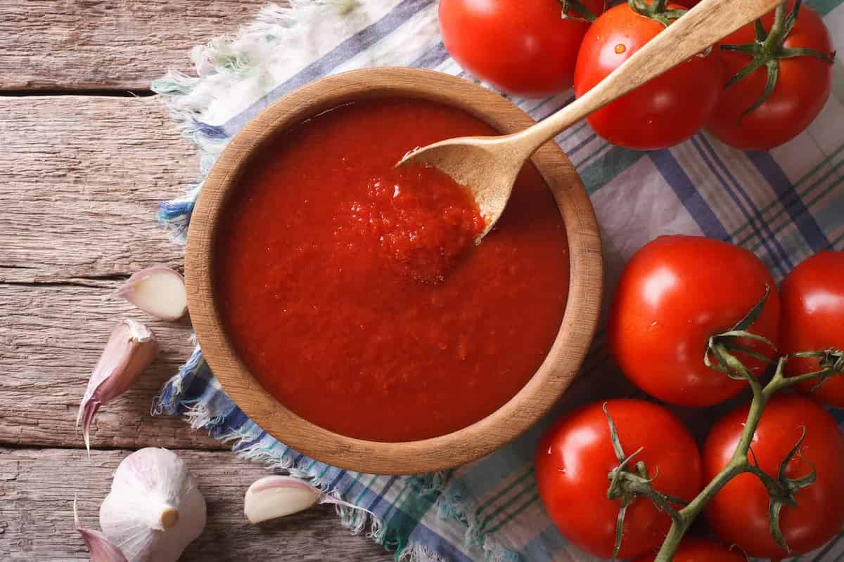  Countdown Tomato Paste ; Tin Can Packaging 28 Brix Sauce Thickener Usage 