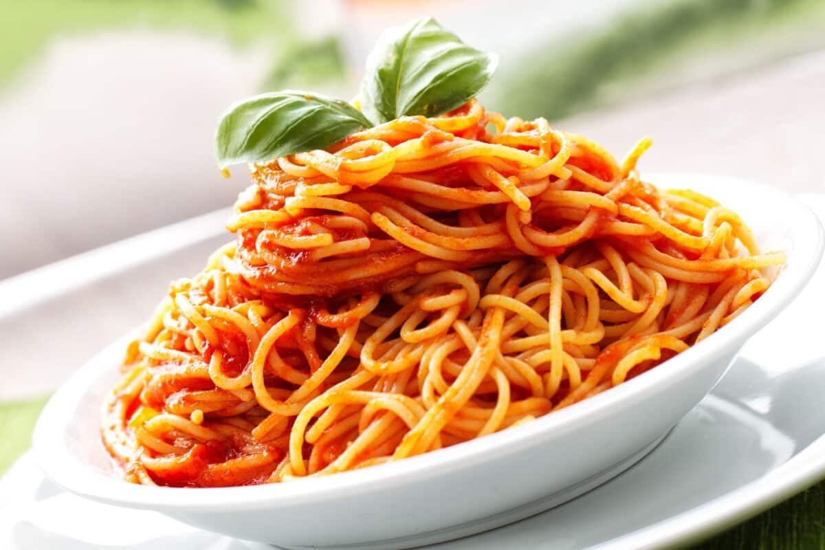  Tomato paste short spaghetti sauce ratio 